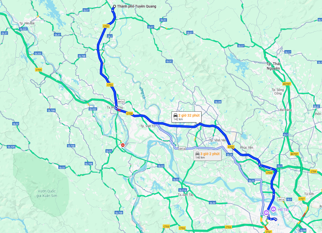 Dịch Vụ Đưa Đón Tuyên Quang - Hà Nội: An Toàn, Tiết Kiệm, Giá Ưu Đãi